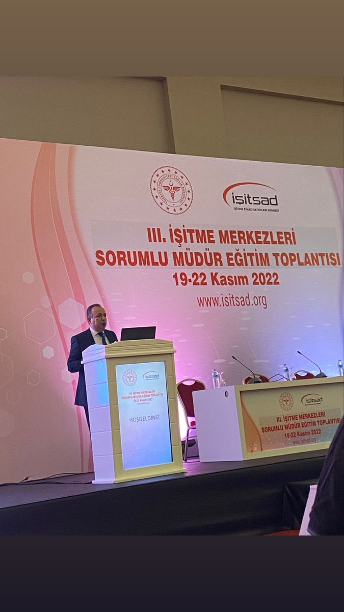 omerbashan06's tweet photo. III.işitme merkezleri sorumlu müdür eğitimi için kongre https://t.co/7SJnzuO8lB  Dr Bülent Şerbetçioğlu hocama çok teşekkür ederim.işitsad yönetim kurulu başkanı Ömer Başhan https://t.co/c95JgvPute