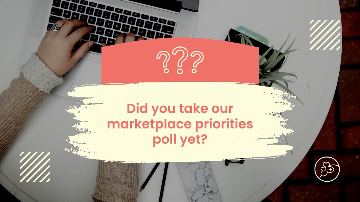 What do you want from a handmade marketplace? We want to hear from you!

Take the Marketplace Priorities Poll, and tell us what you need from an online marketplace - 
tinyurl.com/262r3rju #poll #handmade #marketplace