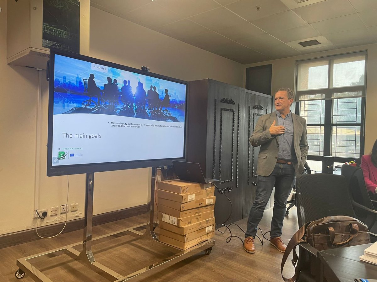 B-International tweet media