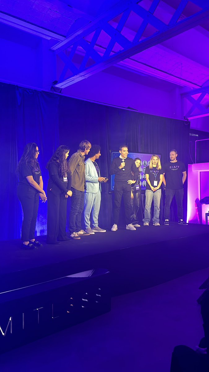 Thanks to all those following #Limitl3ss today! See you next year 🚀