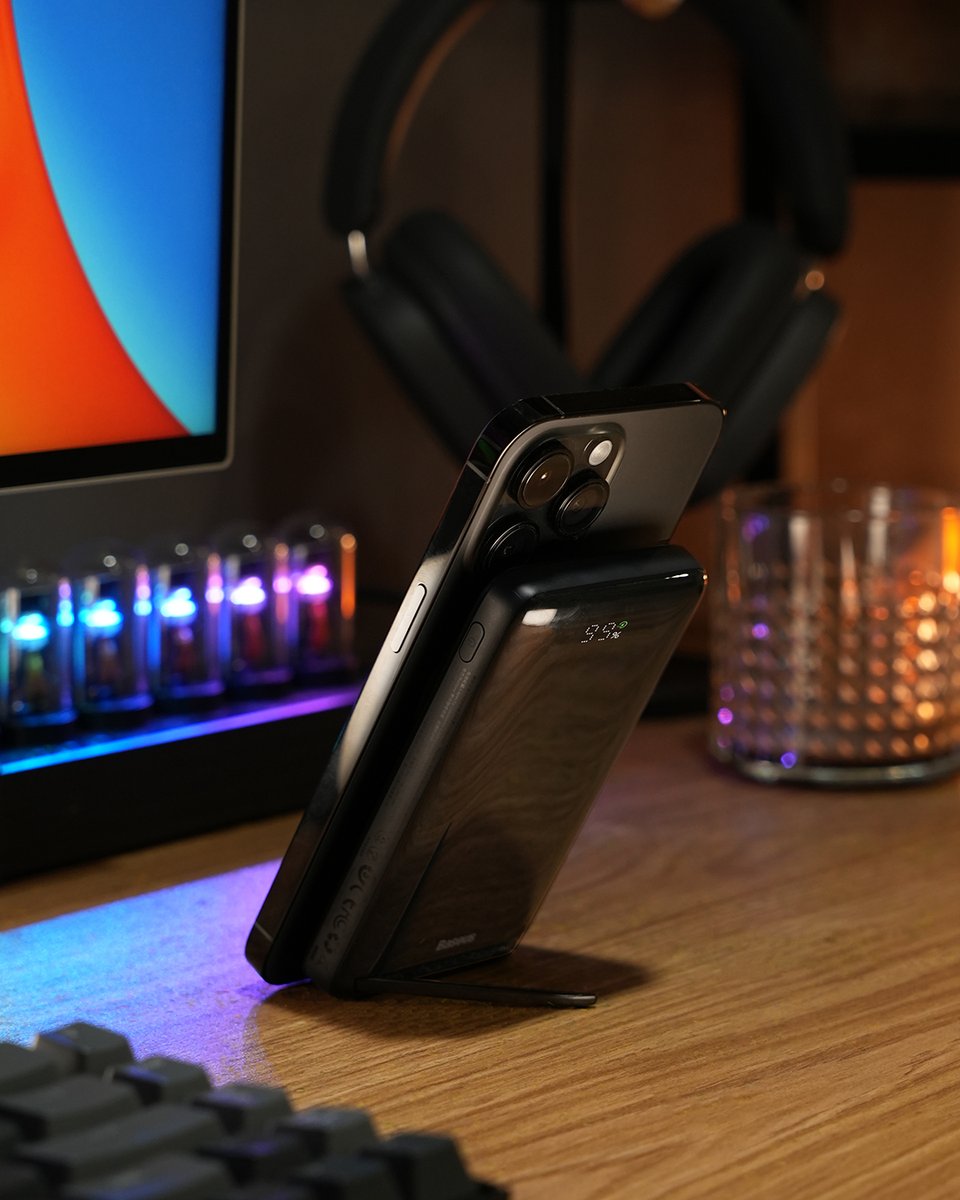 Baseus_Global's tweet photo. Revolutionize your wireless charging experience with our #BaseusMegattach - Baseus Magnetic Power Bank 10000mAh.
Limited offer, exclusive price.
Save up to 35% NOW ๐
https://t.co/QFQIGSHpSB https://t.co/W3sOYWQrQR