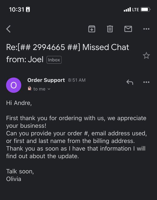 Scammers are getting C R E A T I V E https://t.co/7lrZQ33P7C<a href="/tag/filthyfridayz"class="tags"><span>#filthyfridayz</span></a>