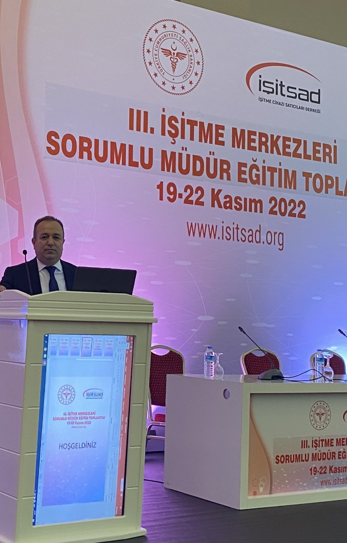 omerbashan06's tweet photo. III.işitme merkezleri sorumlu müdür eğitimi için sağlık bakanlığı titck kurum başkanlığı daire başkanlarımıza teşekkür ederim. https://t.co/LsBGrqnUSS