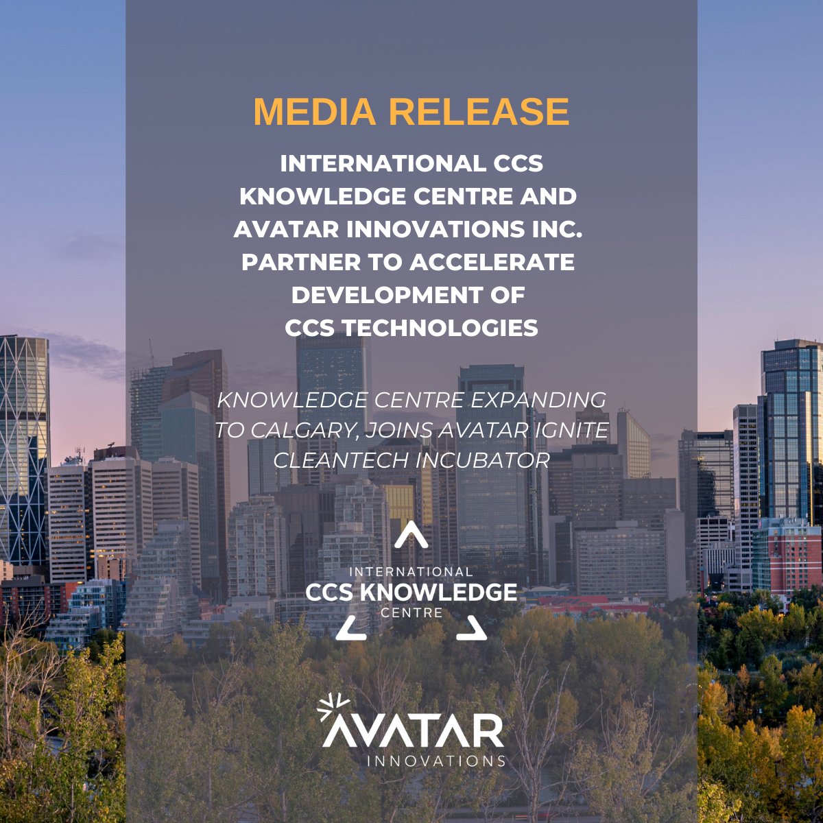 📣We are pleased to announce a new partnership with Avatar Innovations to support CCS projects in their Ignite program... and we're expanding to Calgary, with office space in the Energy Transition Centre downtown! Read more in our MEDIA RELEASE:
ccsknowledge.com/news/internati…