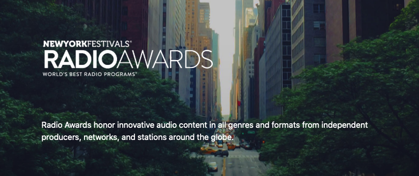 Delighted to be back as a judge/member of the 'Grand Jury' for the 2023 New York Radio Festival. Entries are now open. newyorkfestivals.com