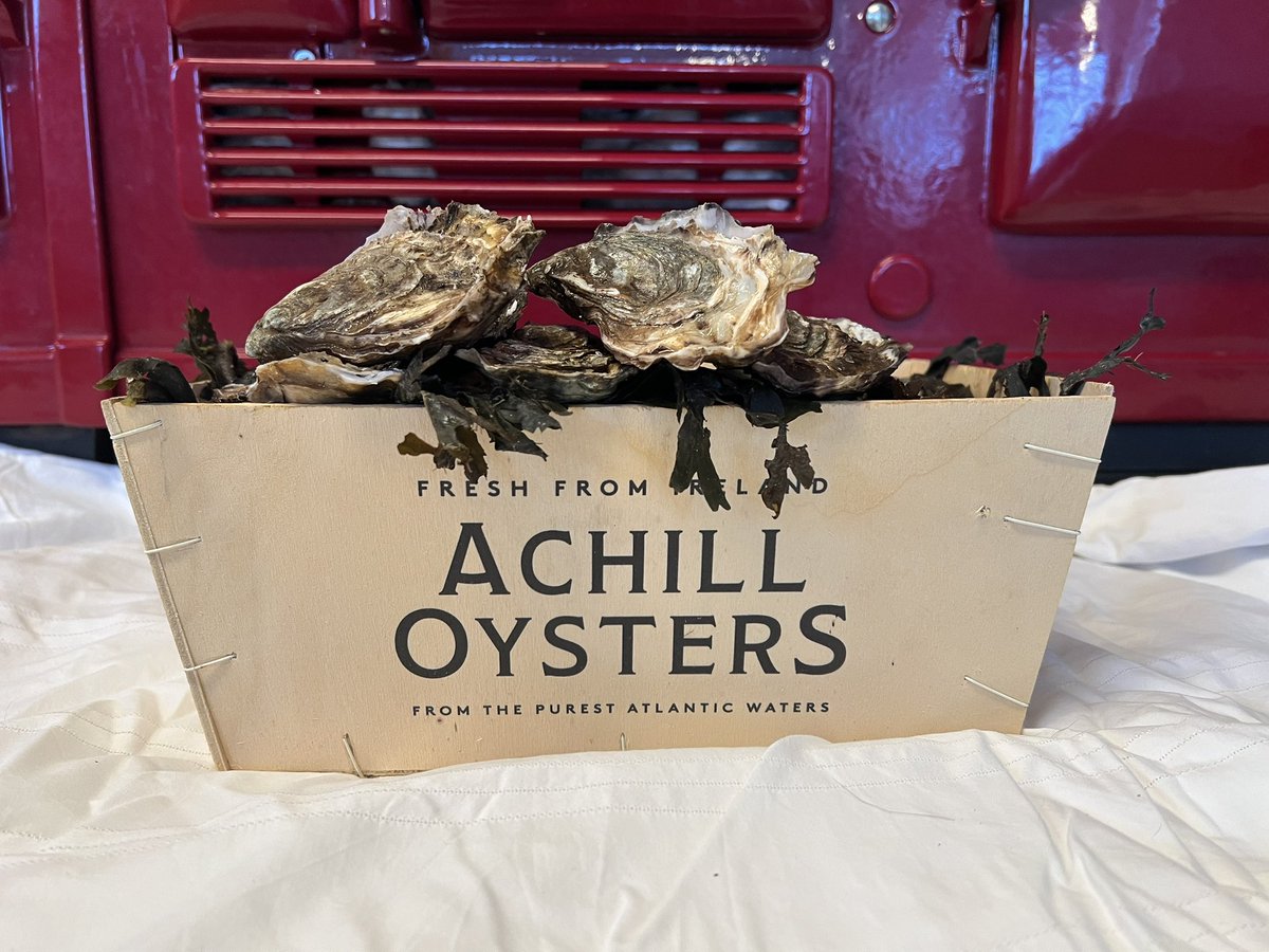 AchillOysters's tweet photo. Check out our newly relaunched https://t.co/eVSbvoEl9r for our range of seafood for the festive period. We have the finest oysters, fish from the smokery and cheese from @CratloeCheese ready and waiting. #Foodie #seafood #foodporn #Ireland #achill #Aquaculture #buylocal #mayo https://t.co/ZEndmpRX8M