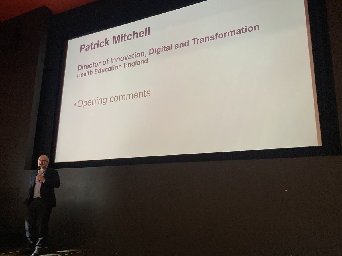 HEE’s Director of Innovation, Patrick Mitchell, opens this evening’s lecture, Grow Your Own Workforce through Immersive Community Engaged Education, by <a href="/RogerStrasser/">Roger Strasser</a>. Learn more about our work to help tackle health inequalities in rural and coastal areas orlo.uk/QdzKT