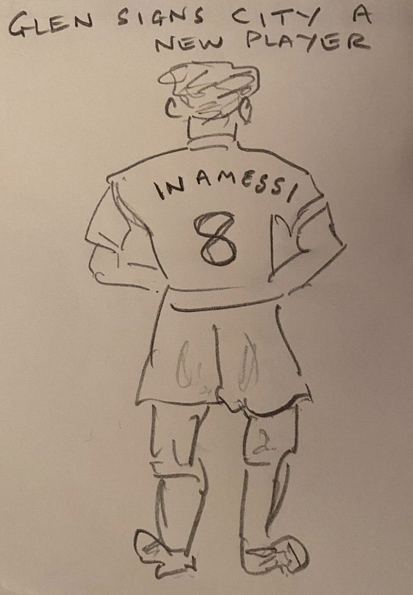 dakandmin's tweet photo. Been doing a bit of doodling this afternoon, got a certain situation on my mind! #ycfc https://t.co/Zbr2h8mSkU