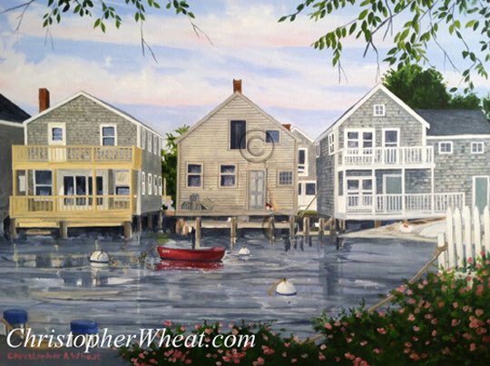 Give then Nantucket North Wharf, Limited edition prints this holiday season christopherwheat.com/nantucket-prin…  #nantucket #nantucketchristmas #nantucketstroll