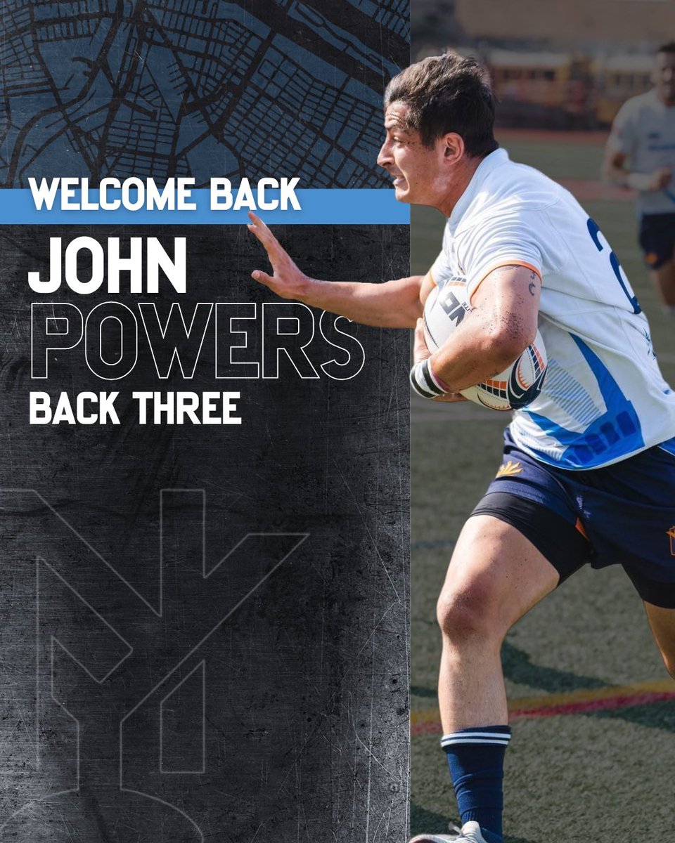 rugbynewyork's tweet photo. John is back in 2023 ๐
The dynamic backline threat and NY local returns for his second year with Rugby New York.
Be there for every unmissable home game in โ23! Season deposits now open at https://t.co/yYix55B06n https://t.co/kqPs4UcIoq