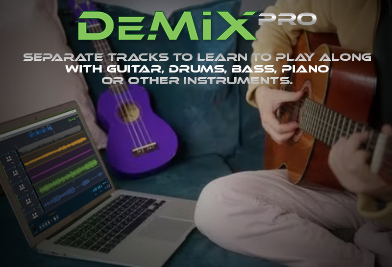 SEPARATE TRACKS TO LEARN TO PLAY ALONG WITH GUITAR, DRUMS, BASS, PIANO OR OTHER INSTRUMENTS DEMIX PRO IS A QUICK AND EASY TOOL TO USE FOR SEPARATING TRACKS WHEN LEARNING TO PLAY ALONG WITH AN INSTRUMENT. audiosourcere.com/post/separate-… #audiosourcere #demixpro #separateaudio