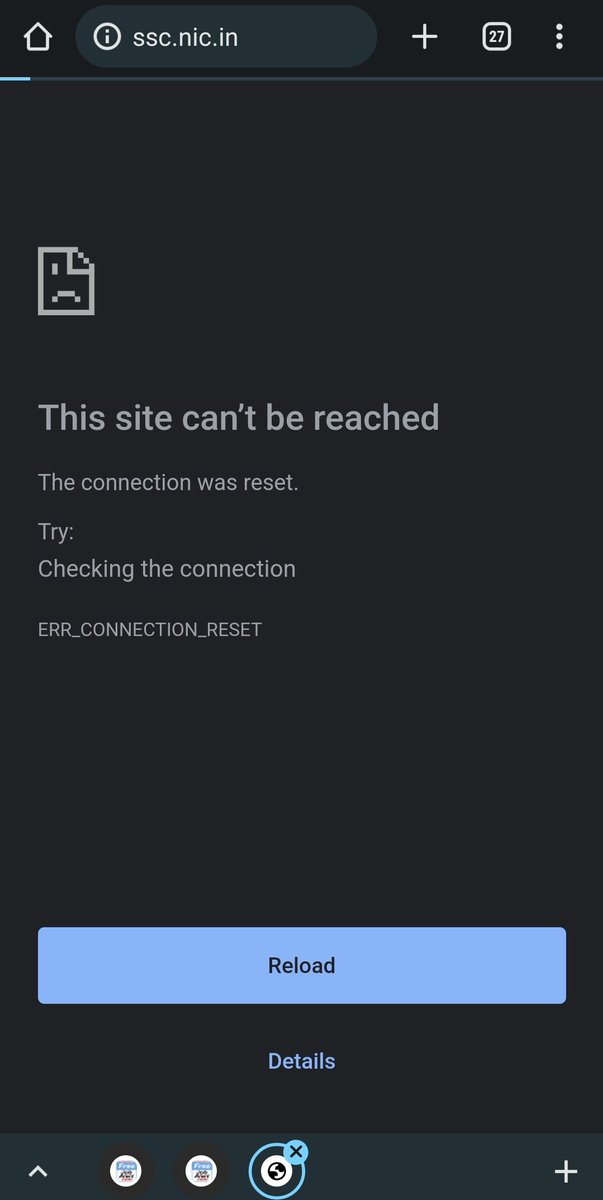 PrudviSamantula's tweet photo. #SSCGD Servers down #PMSIR only hope🙏 https://t.co/feUJi931VQ