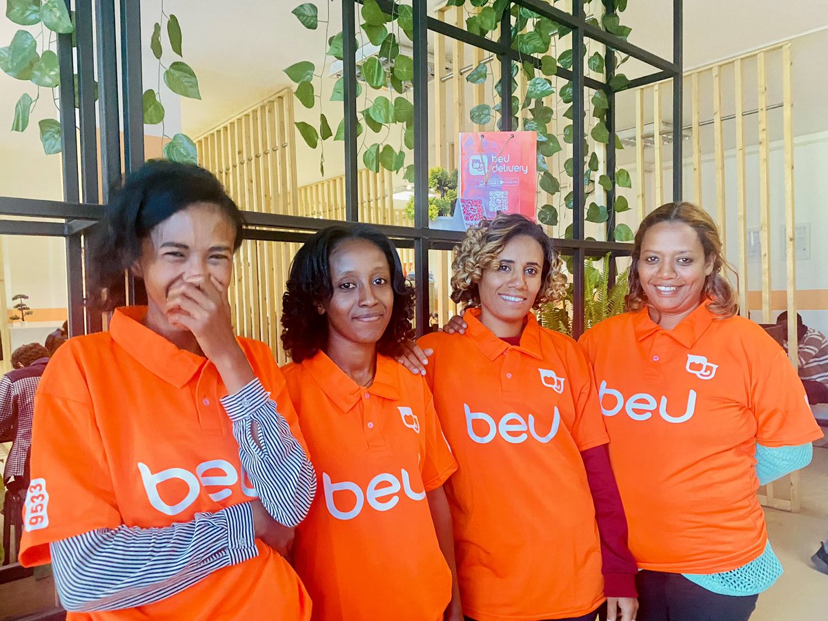 We are so excited to announce beU is breaking norms in a male-dominated field by employing our very first women beU riders in partnership with Empowering Next Generation (ENG), a local NGO dedicated to empowering the female youth.@next_ethiopia