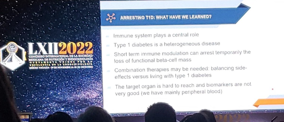 florblue77's tweet photo. INNODIA
*Heterogeneidad de la diabetes tipo 1.
*Inmuno modulación puede detener evolución  dm1.

"PREVENCIÓN O REVERTIR DM1
CADA VEZ MÁS CERCA"
#SMNE2022 https://t.co/gtnOvu8AON