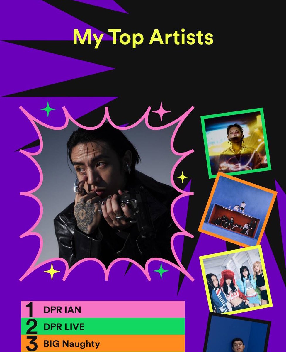 erlannilie's tweet photo. DPR streak 💥 #SpotifyWrapped @DPRIAN_ @_DPRREM @_DPRLIVE @_DPRCREAM https://t.co/djgXgHSgvs