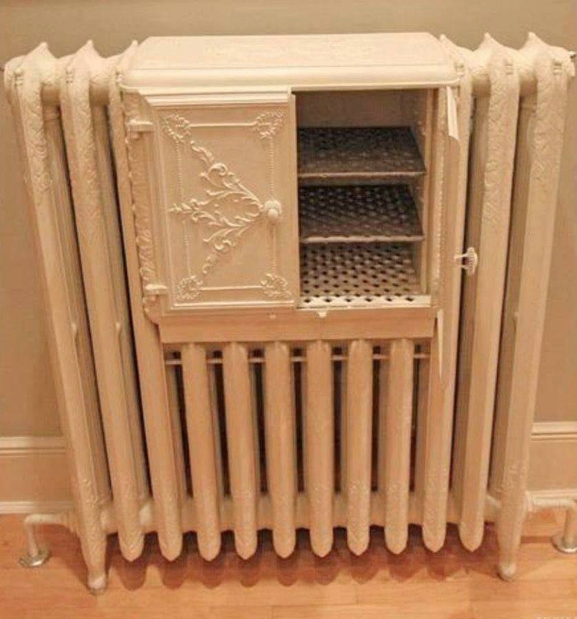 Victorian Era Radiator with Bread warmer.
