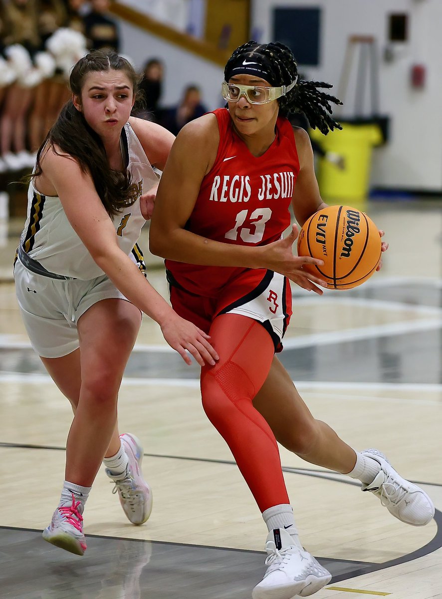 pablolophoto's tweet photo. Hannah Belibi scored 25 points to lead the Regis Jesuit girls basketball team to a 60-55 win at Arapahoe Tuesday in the season-opening game for both teams. @RJHSGDBball @AHSGBBWarriors @RJHSathletics @RegisJesuitHS @aurorasports @CHSAA @coloradopreps https://t.co/j35kVoaiEH