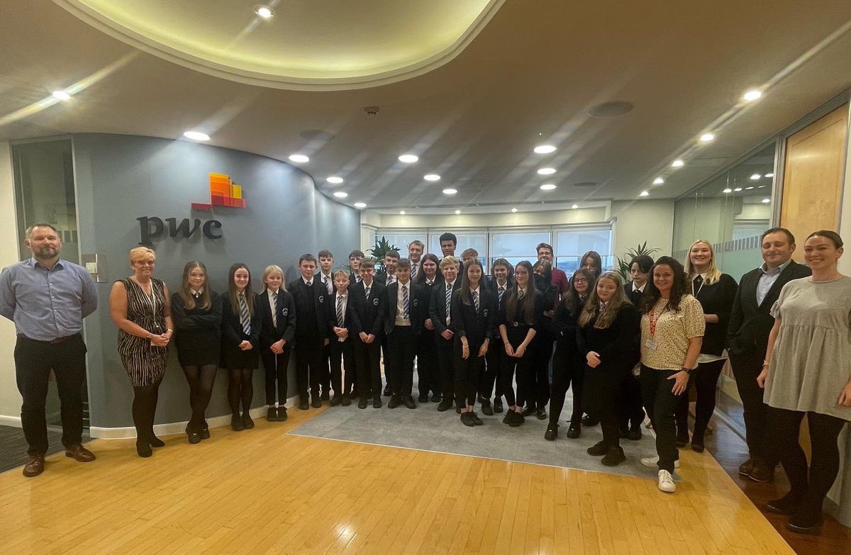 Abersychansch's tweet photo. What a fantastic opportunity for our Year 10 pupils visiting @PwC_UK_Careers today! It was great to meet the team and our pupils did Abersychan proud with their fantastic presentations, teamwork and public speaking! 👏🏻⭐️ We look forward to working with you again soon, thank you! https://t.co/1Q17aOu3q8