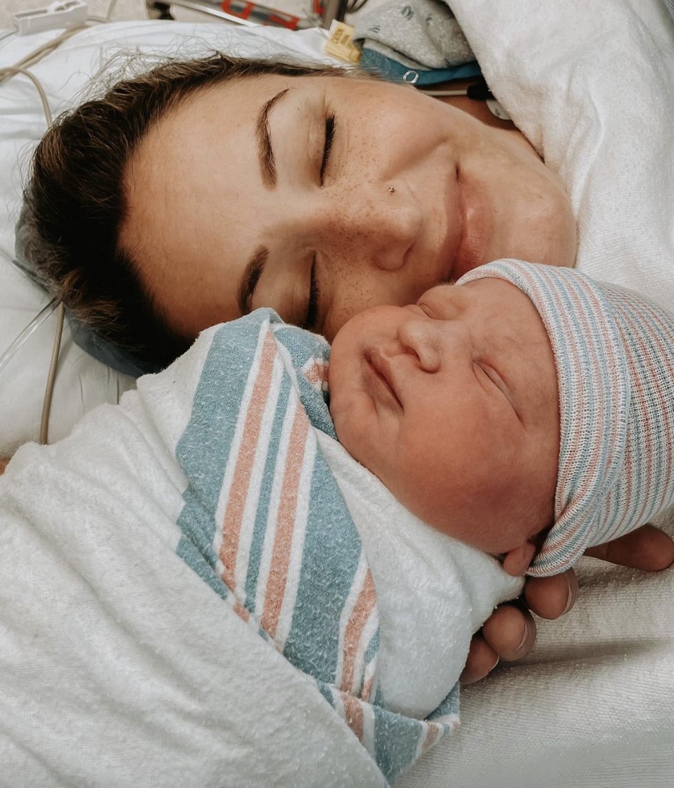 We are SO EXCITED to welcome our newest teammate, Calvin! 💗 Congratulations on the new addition to your family, Colleen - he’s absolutely perfect. 🥰

📸: <a href="/colleen_duhart/">Colleen Duhart</a>