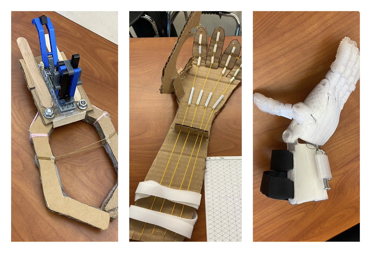 ErieEngineering's tweet image. 💯 percent have the most talented students in the district (#StVrainStorm ⚡️⚡️!!). Just finished our Biomedical Engineering unit by creating prosthetic devices 🦾. @ErieHighSchool @TigersPrincipal @LizRussell_edu
