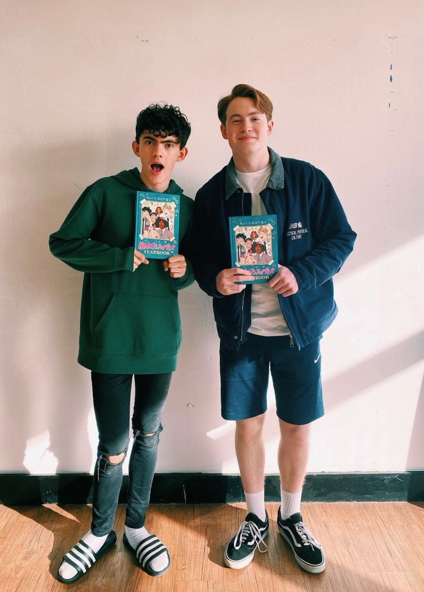 them and the yearbook! <3