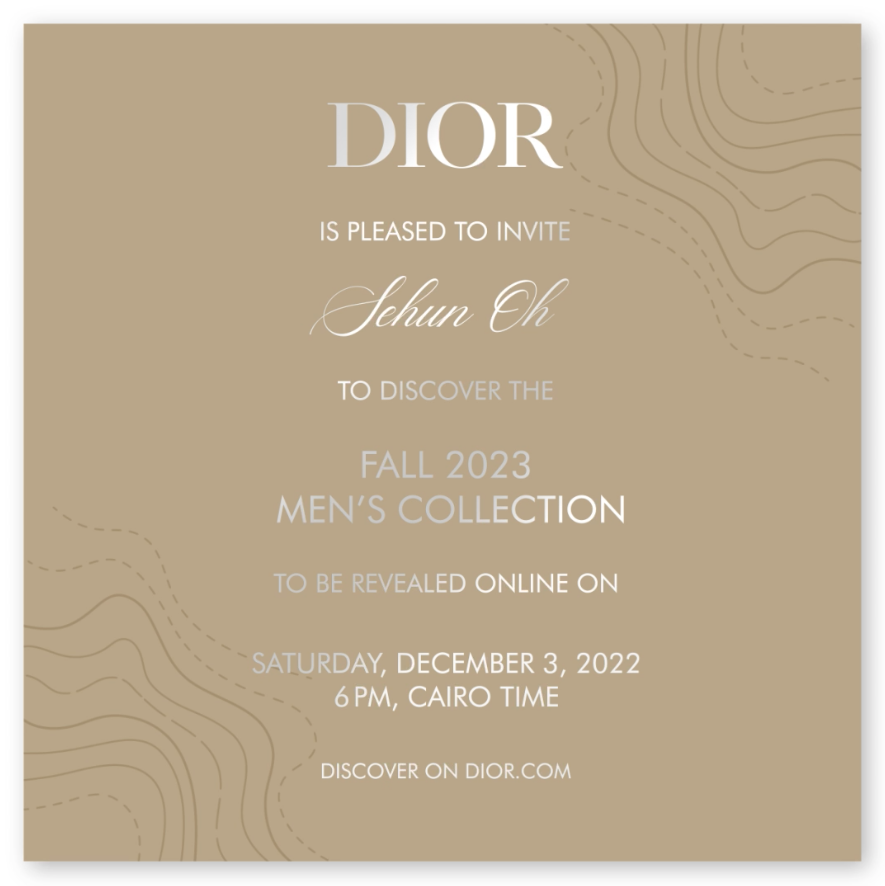 Dior on X: Guess who's coming to the show? Stars like Robert Pattinson,  Sehun Oh, Mena Massoud, Eunwoo Cha and more are heading to Cairo to see the  #DiorMenFall 2023 collection by