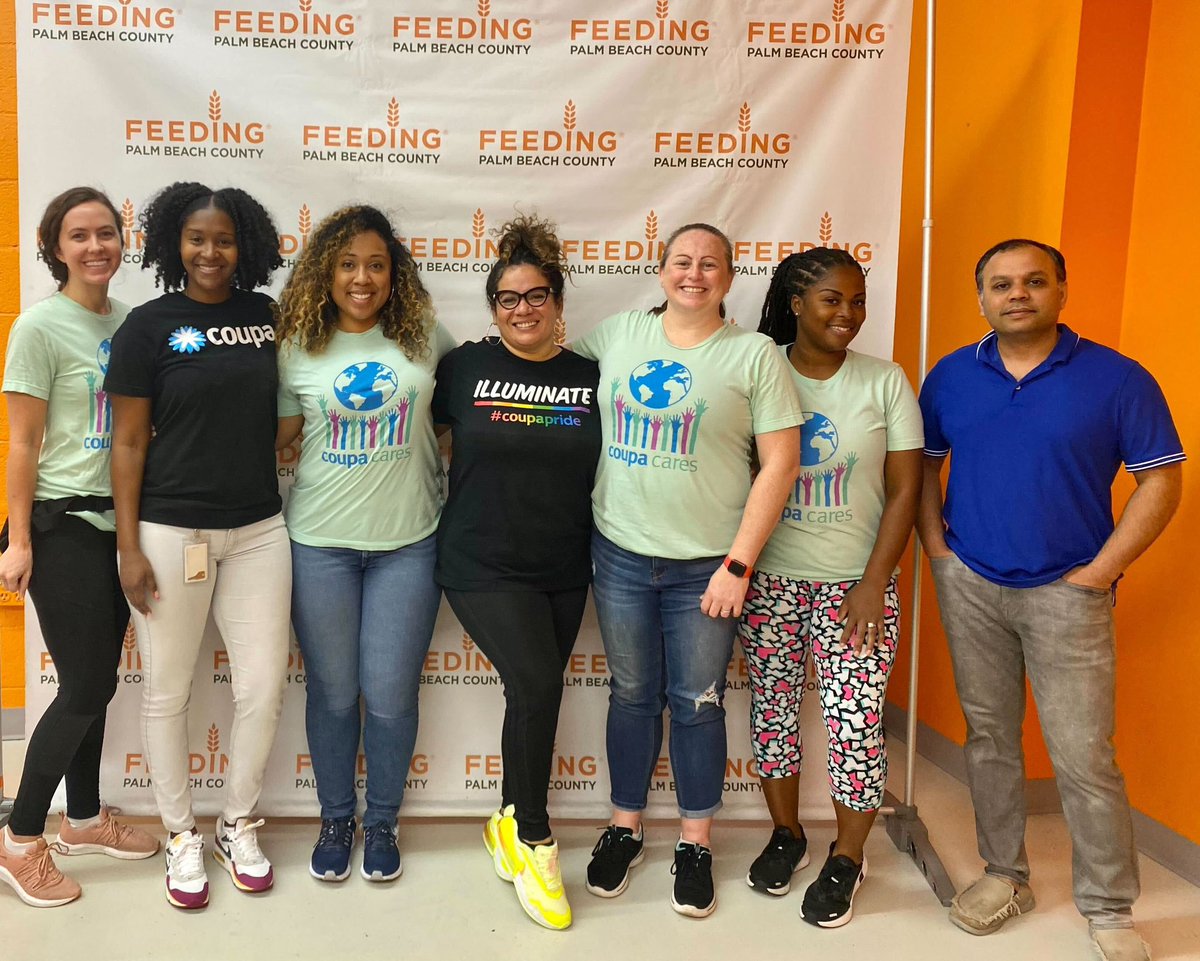 #GlobalImpactWeek continued yesterday with the #BocaRaton team spending our morning with the wonderful team at <a href="/FeedingSouthFL/">Feeding South Florida®</a> 

Join us at <a href="/Coupa/">Coupa Software</a> as we spend this week giving back and making a positive change! #CoupaGIW #coupaproud