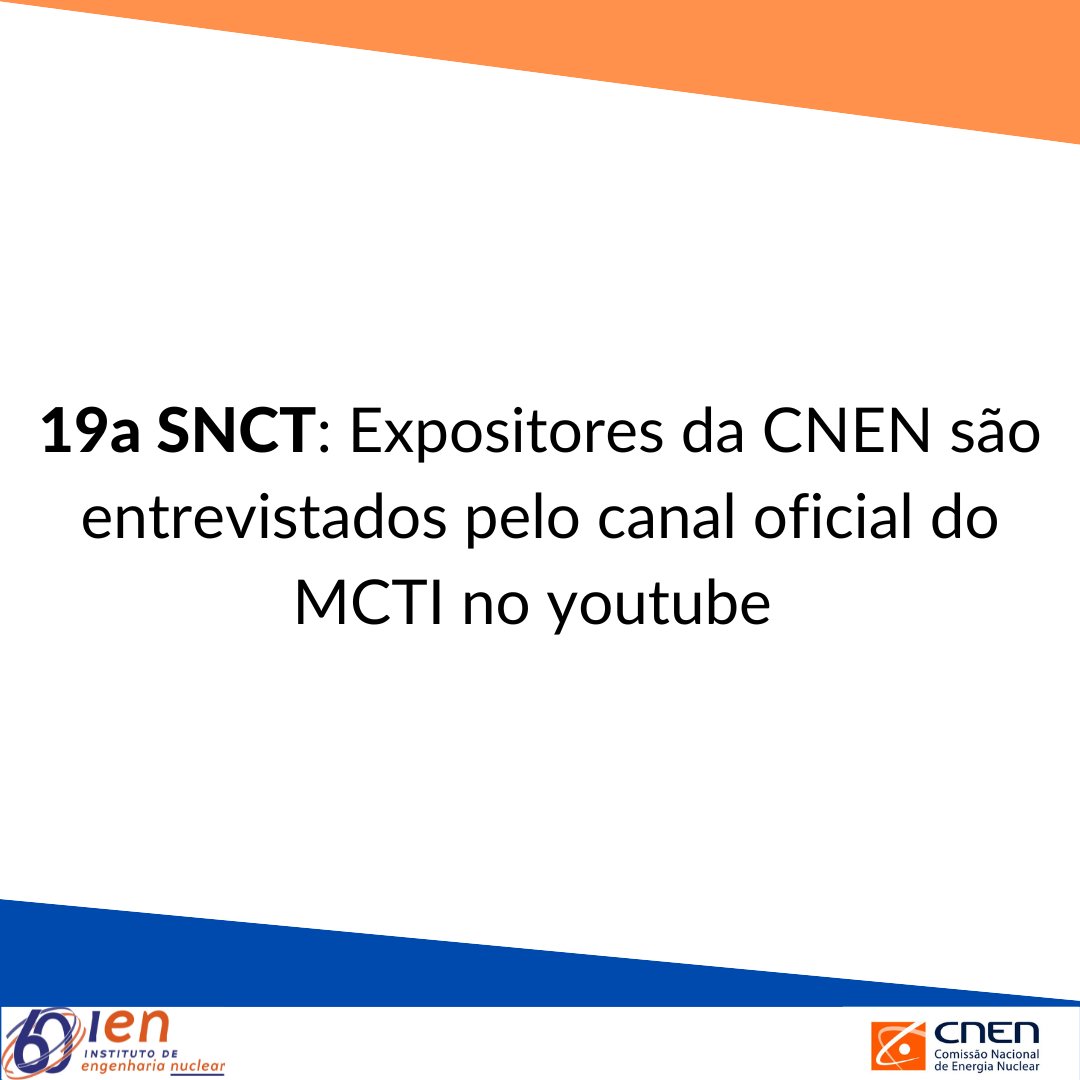 iencnen's tweet photo. Assista a entrevista pelo canal do @mcti no Youtube ou pelo link: https://t.co/sp29tBBaxS https://t.co/0Ihm8w6mnX