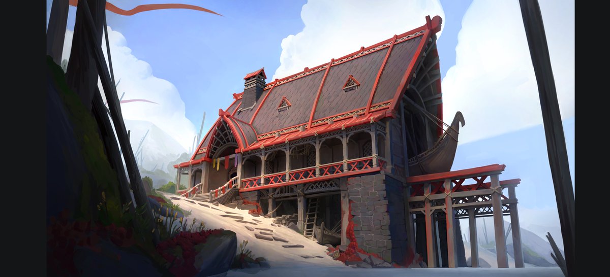 NGArts1's tweet photo. New Project alert! 🥳Super happy how this concept piece turned out! A lot of sketches and Ideation over here  :)
https://t.co/gN4ONURShx

#gameart #conceptart #stylizedart https://t.co/Fx183UxW6J