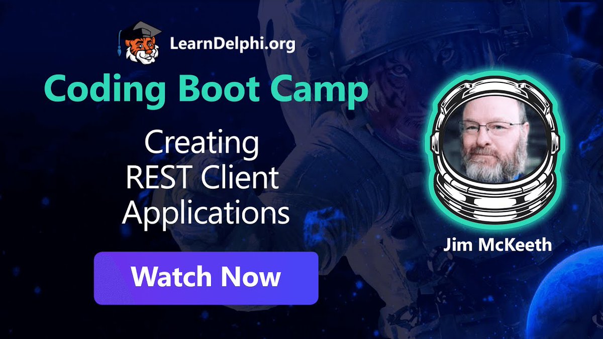 learndelphi's tweet image. How to create #REST Client Applications in #Delphi? RAD Studio Product Manager Marco Cantu introduces us to RAD Server and walks us through the processes of creating REST Client applications in Delphi. Learn more: embt.co/3VGhvpc
#developers #software #programming