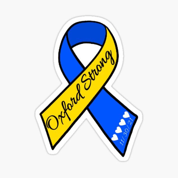 Remembering the Oxford community today (and everyday).  May you continue to find the strength and support needed to aid in your healing.  You are admired for your courage!