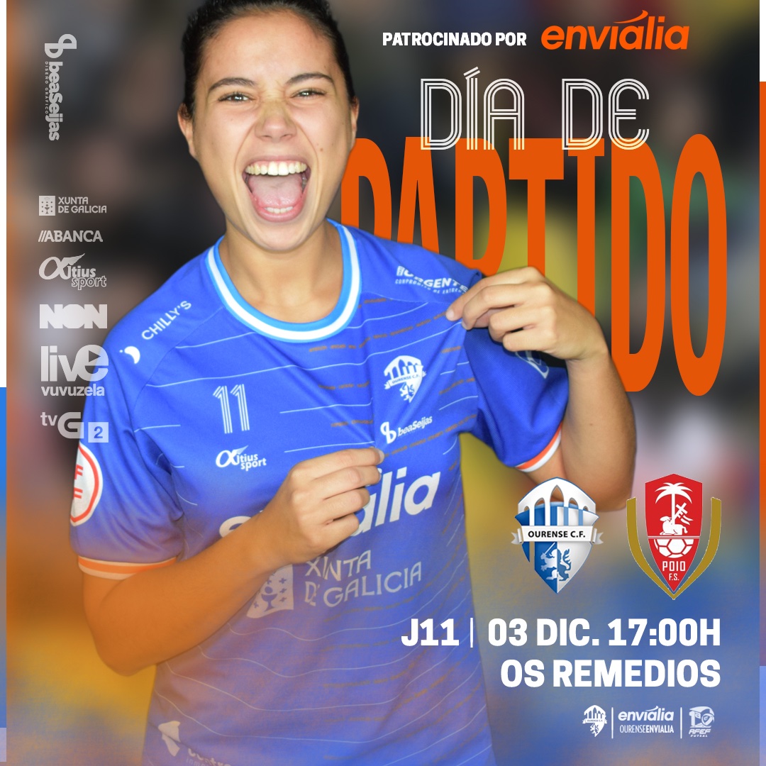 OUontimeFSF's tweet photo. 🗞️ OPERACIÓN QUILO 2023 // DERBI DEL SÁBADO 03/12 ANTE POIO // J.11 // COLABORA E TRAE ALIMENTOS (@axamencer)
📅 03/12
⏰ 17:00H
OURENSE ENVIALIA FSF 🆚 @PoioPescamarfs 
📍 #Ourense 
🏟️ OS REMEDIOS
TIENDA ONLINE 👇
https://t.co/l0RVFqW3u5
Diseño: @BeaSeijasDiseno  
🚀🧡 #imosOlio https://t.co/1IStizFn4g