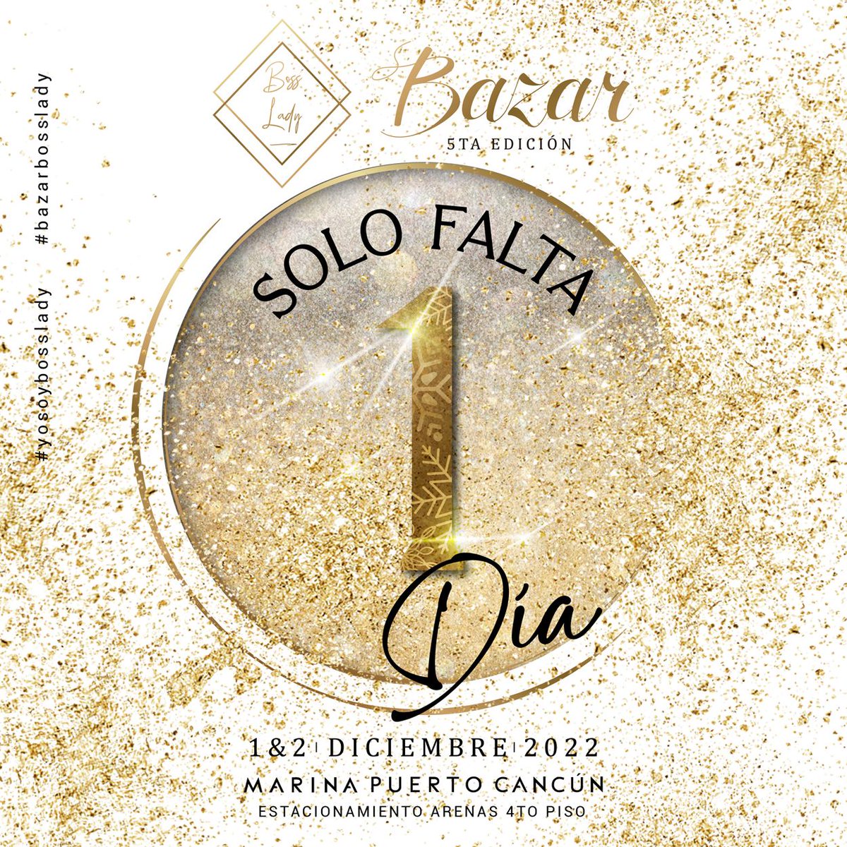 IMPOEXPORTA's tweet photo. Mañana 1 y el viernes 2, estaremos presentes en el #BazarBossLady 💋

Acércate a nuestro stand y llévate un regalo🎁

📍 Los esperamos de 11 am a 7pm en las inmediaciones del estacionamiento Arenas (4to piso) de @puertocancunmtc

#YoSoyBossLady #ContandoBilletes https://t.co/9ZgYBnhXpV