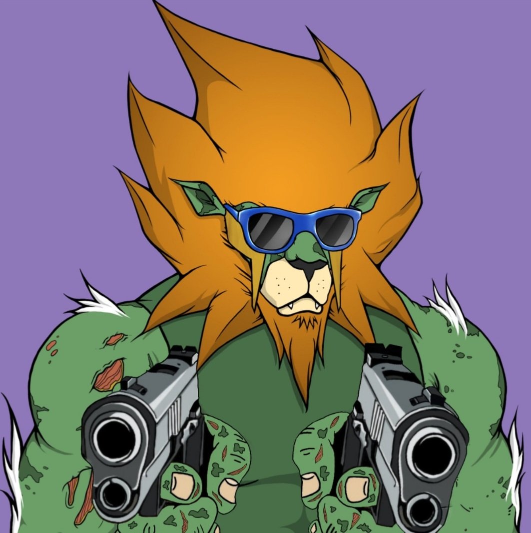 TtNfTt_NFT_1's tweet photo. Not done the zombie thought I must do it 🔫🦁👍🔥🔥🔥🔥 https://t.co/Wej6yXLhZv