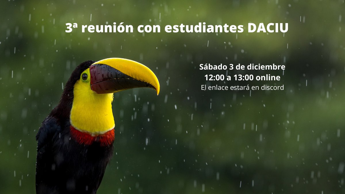 Programa DACIU tweet media