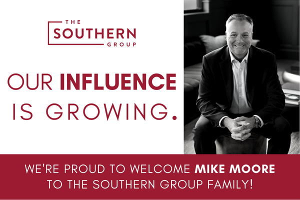 Our influence is growing MOORE! Join us in welcoming Mike Moore to The Southern Group family. Mike brings his deep expertise in local government, economic development, transportation and tourism to our thriving Tampa Bay office. #TeamSouthern