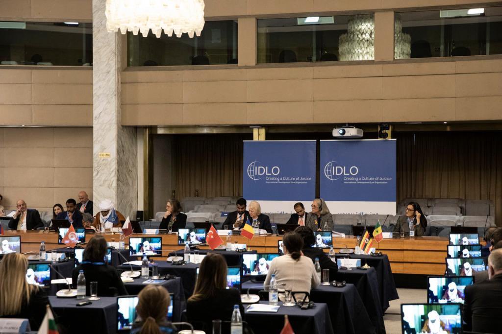 An insightful discussion on today at the 2022 @IDLO #PartnershipForum. My thanks to our fantastic speakers on how we can protect and promote #JusticeinCrisis.