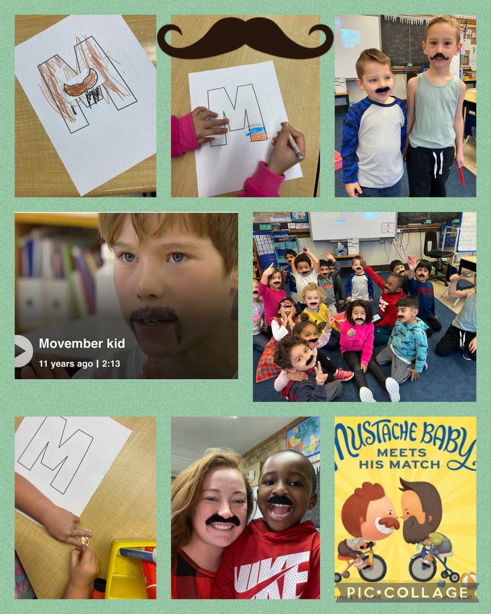 Today we learned about Movember! The kindergarten classes <a href="/TapleytownHWDSB/">Tapleytown Public School</a> raised over $200 towards Movember movement!! 👨🏻🥸