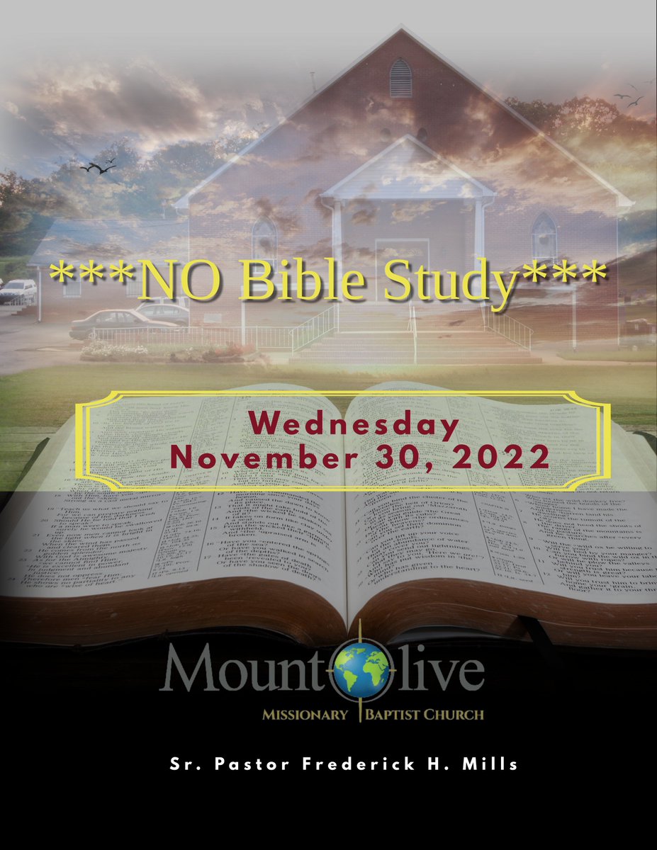 mombcnc's tweet photo. ***Bible Study for Wednesday November 30, 2022 has been cancelled.*** https://t.co/TS451Huu8n