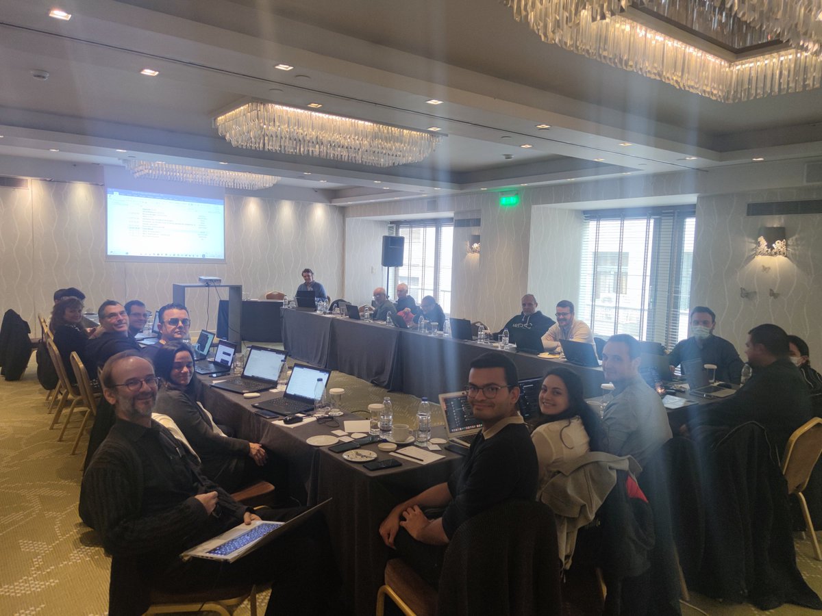 DataVaultsH2020's tweet image. @DataVaultsH2020 succesfuly completed our plenary meeting in #beautiful #Athens #Greece. ⭐️Thank you @RadissonPark #radissonblu for the great hospitality, thank you @UBITECH_GR for the great organisation ⭐️