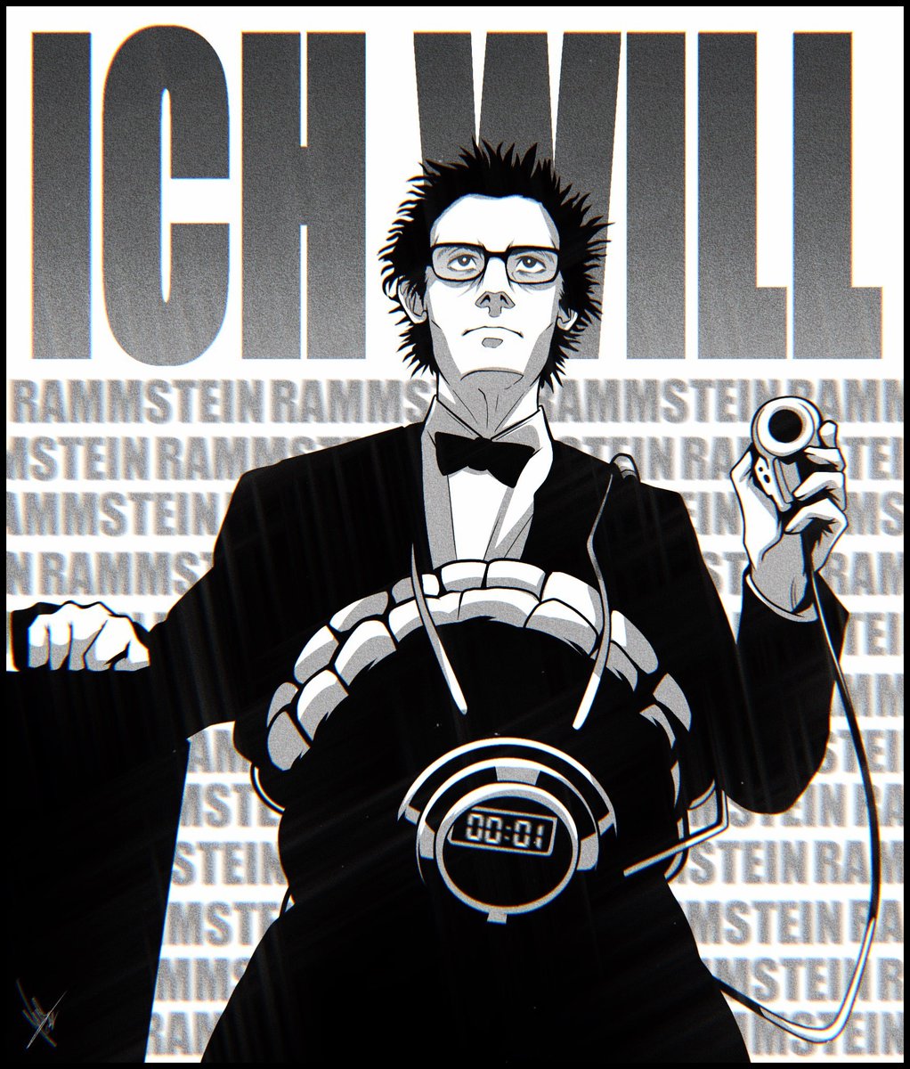 Ich Will, now Flake's turn! 

only Schneider and Paul to go and I'll complete this series 🖤