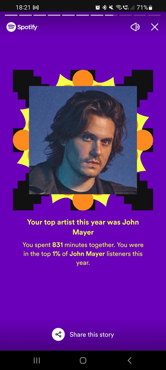 mikegays's tweet image. 1% club for John Mayer 😅