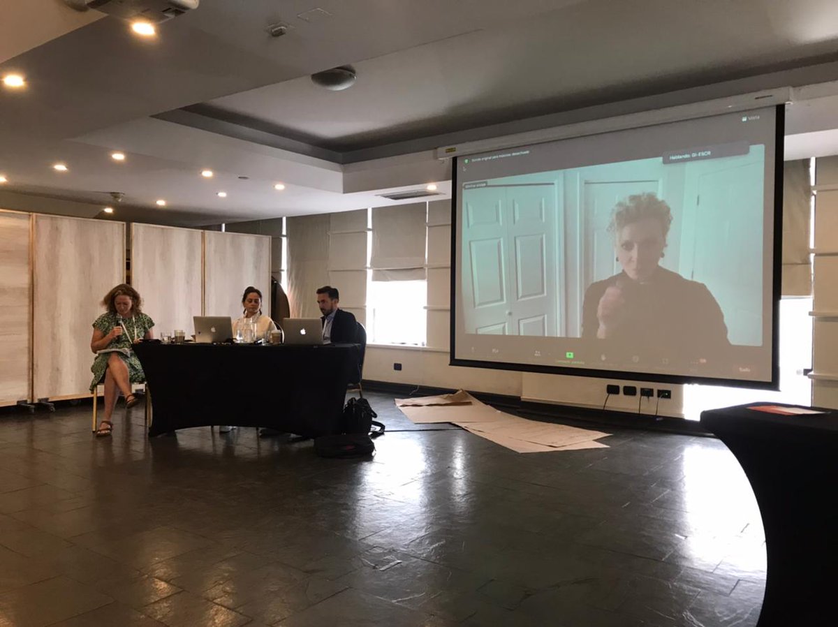 Great panel on healthcare #commercialisation and #financialisation looking at urgent spaces for advocacy for stronger #public #healthcare services and policies at the global conference #OFIP22