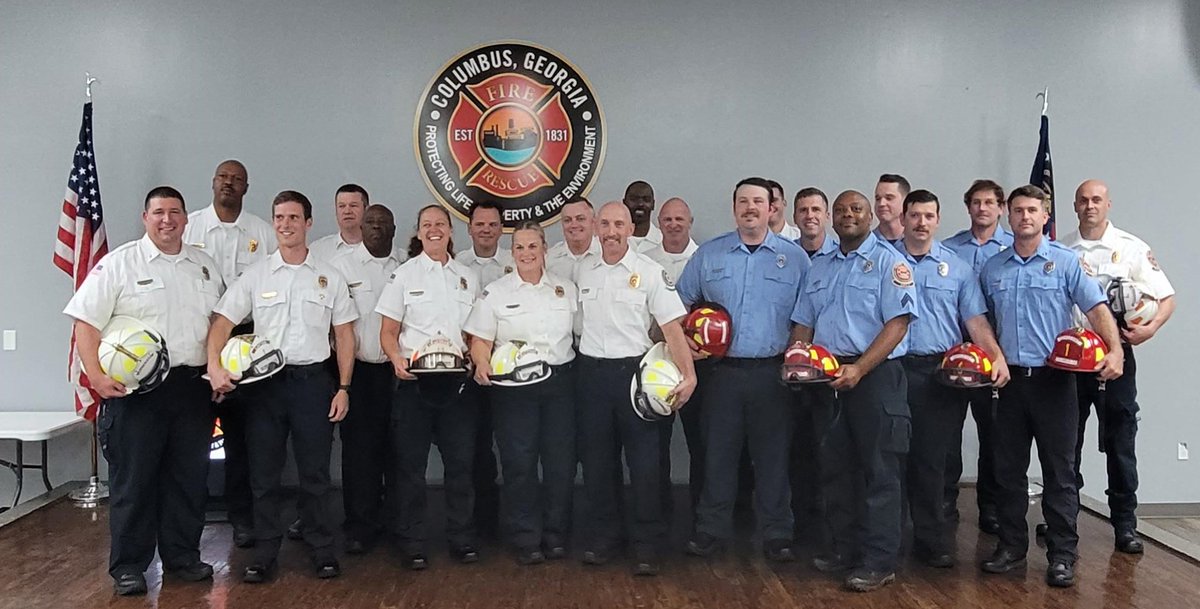 The Columbus Department of Fire and EMS promoted 32 firefighters to the ranks of sergeant, lieutenant, captain, and battalion chief.  Congratulations!