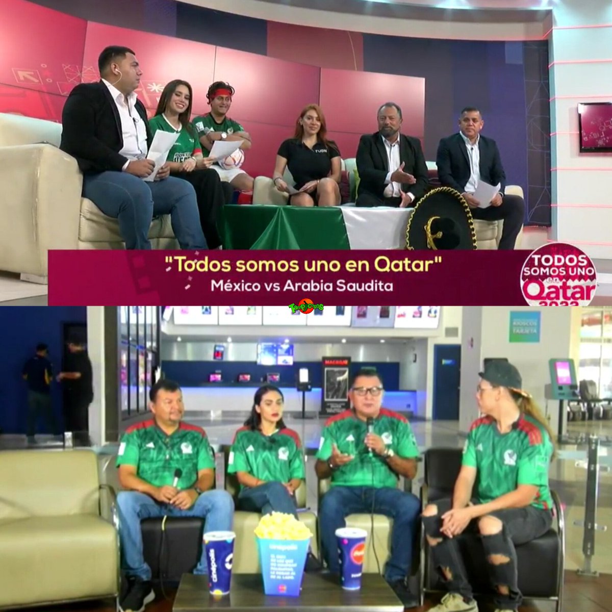 TampicososTV's tweet photo. La #TVLocal también tiene sus precios para de #Qatar2022 #FIFAWorldCup .  Televisa del Golfo y Canal 10-1 presentan a sus expertos en #TodosSomosEnQatar y #YaSonLas12. https://t.co/A8CzPpaHzC