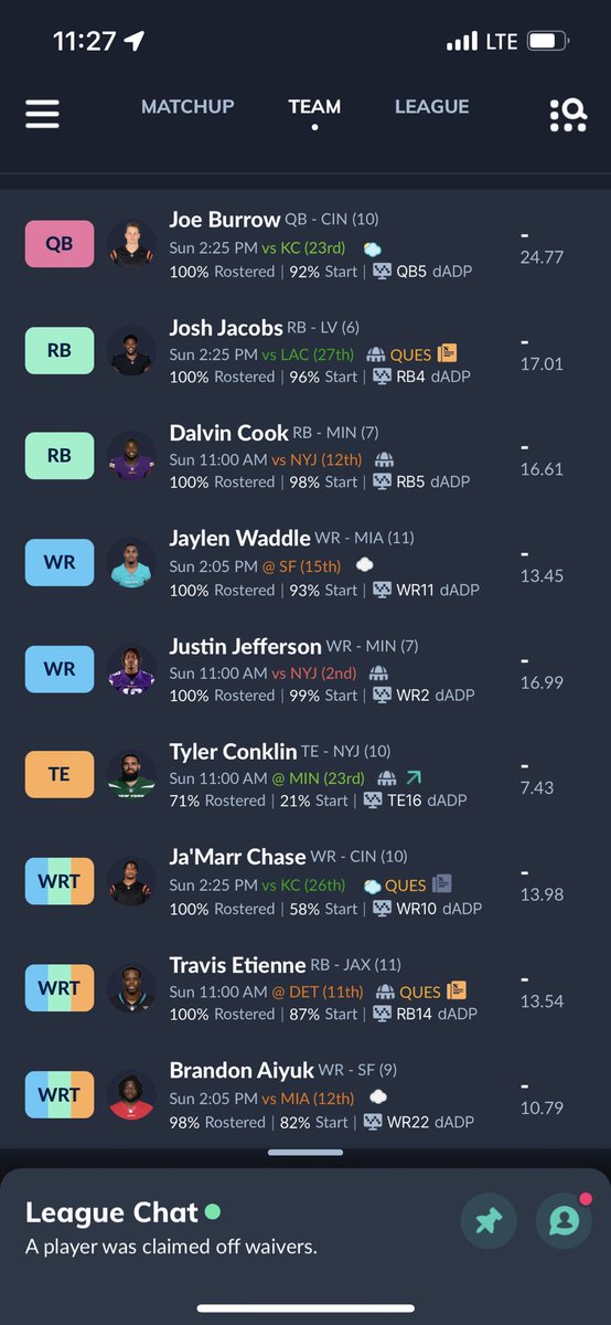 cjecret's tweet photo. @DynastyNerds https://t.co/v8alq3HaXC