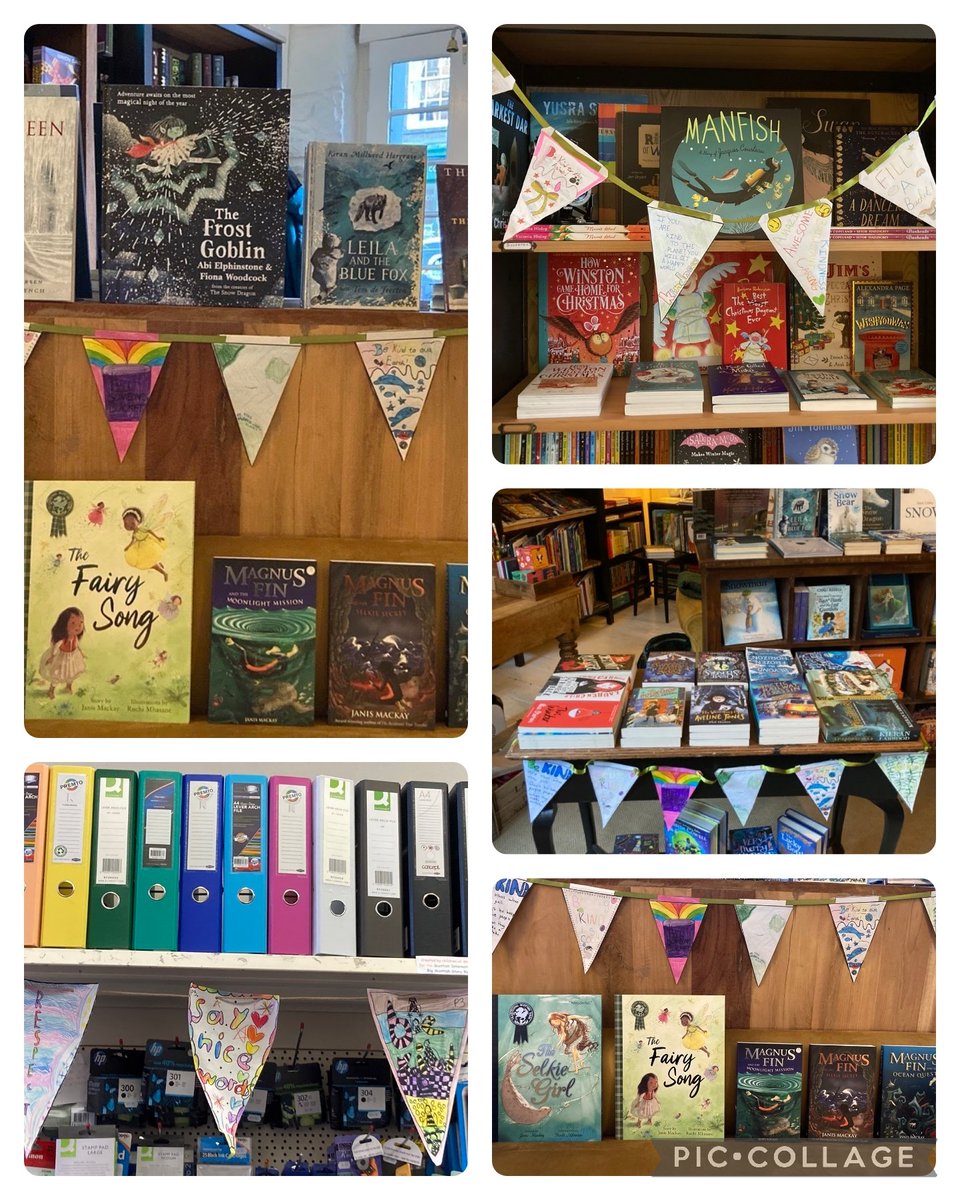 #SISFStoryRipple @stockbridge_ps @janismackay @scotstoryforum Kindness Bunting in our community. Great to see it in Write Stuff and Ginger and Pickles.