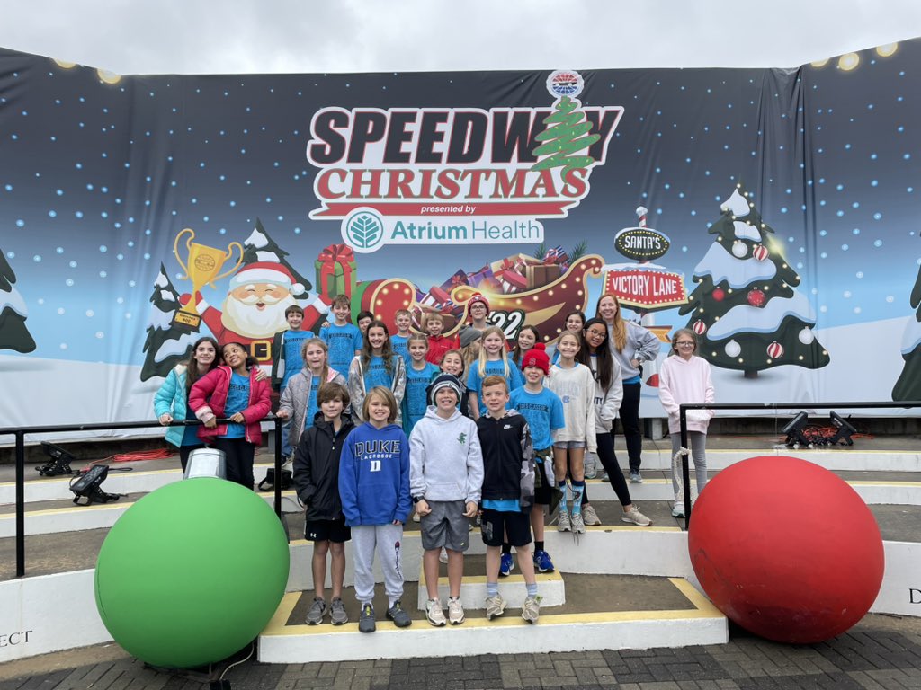 Great day at <a href="/CLTMotorSpdwy/">Charlotte Motor Speedway</a>! The trip around the race track was the BEST part! <a href="/SycamoreCreekES/">Sycamore Creek ES</a>