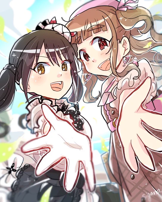 さぁ旅に出よう!#中野有香  #神谷奈緒 