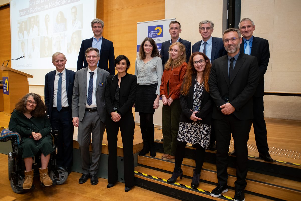 Prix FRM 2022 : découvrez les lauréats ! Encore un grand bravo aux 10 premiers lauréats 2022 qui se sont vus remettre leurs Prix lors d’une cérémonie en leur honneur hier soir au Collège de France @cdf1530. Plus d'infos sur les Prix et leurs lauréats : frm.org/nos-publicatio…